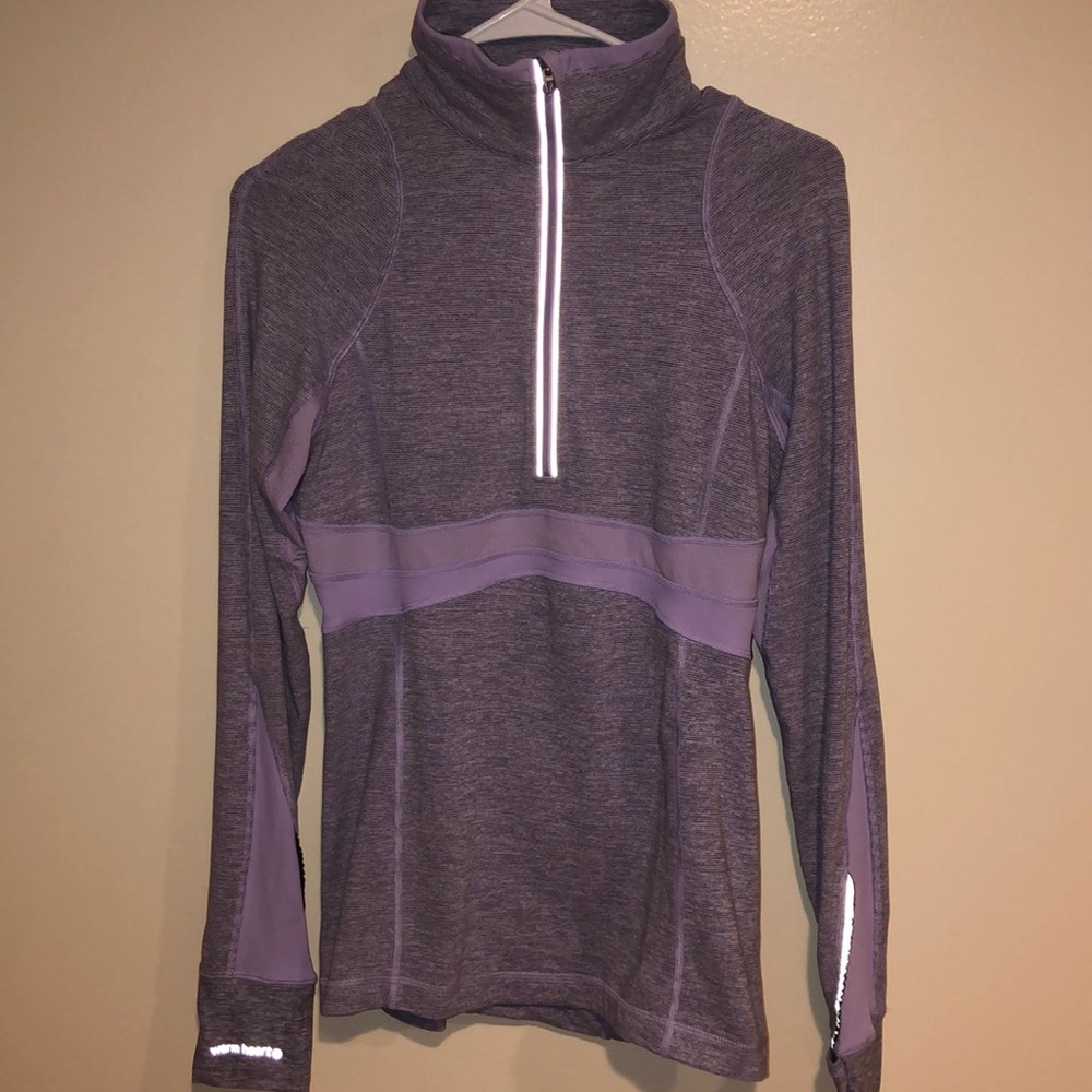 LULULEMON WARM HEART COLD HANDS ZIPPER RUNNING zip up